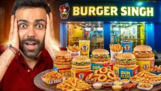 Trying ENTIRE MENU of Burger Singh | The Urban Guide