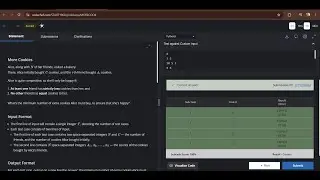 Codechef Contest | Starters 196 (Rated) | All solutions in python, java | More Cookies