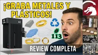 &iexcl;GRABA ORO, PLATA, PLASTICO Y M&Aacute;S! NUEVO L&Aacute;SER INFRARROJO Acmer A2 para metales - REVIEW COMPLETA 🔥