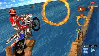 Tricky Bike Stunt Racing Games 2021 - Free Bike Game Android Gameplay Part 1