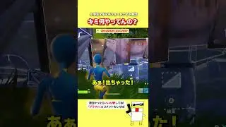 キミ何やってんの？【フォートナイト】