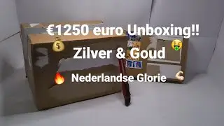 &euro;1250 euro Hollandse glorie uitpakken en bespreken #zilver #goud