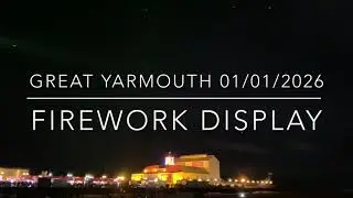 Great Yarmouth firework display 01/01/2026
