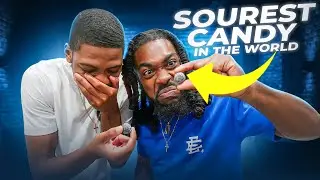 BLACK DEATH MEGA SOUR CANDY CHALLENGE!