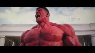 Thunderbolt Ross Becomes The Red Hulk Scene | Spoiler Brave New World