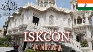 ISKCON Temple | Sri Sri Krishna Balaram Mandir | Vrindavan | India Trip 2024/2025 | Part 66