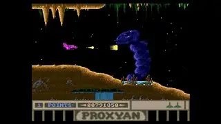 Unreleased Team 7 game? Early Project X prototype? Proxyan for the Amiga