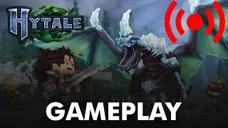 LIVE LIVE JOGANDO O NOVO JOGO, HYTALE!