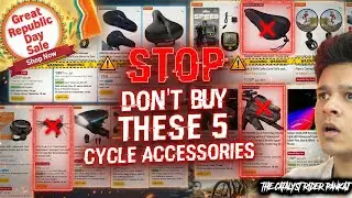 Don't Buy These 5 Cycle Accessories on Amazon Great Republic Day Sale ! Buy These Instead