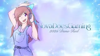 NovaDoesGaming's 2025 Voice Acting Demo Reel #CharacterDemoReel #VoiceActing #voiceactress