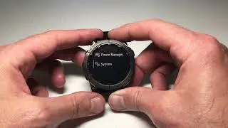 Garmin Fenix 7X: Sync time manually with GPS or phone
