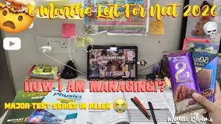 NEET STUDY VLOG📚 | Major Test Series In Allen | How I am revising 🗣️ | Allen Study Vlogs 💚 | #neet 
