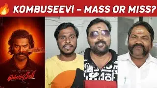 Kombuseevi Public Review | Sarath Kumar | Ponram | Yuvan Shankar Raja | Audience Verdict