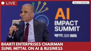 Bharti Enterprises chairman Sunil Mittal speaks at India AI Impact Summit in New Delhi