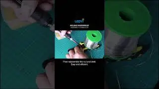 IP68 Solder Waterproof LED Connector | Secure Wire Connection for LED Strip Lighting