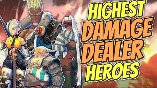 HIGHEST DAMAGE DEALER HEROES | EXOS HEROES