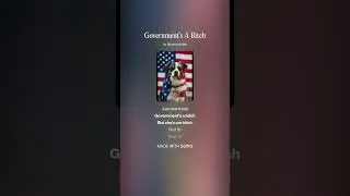 Government&rsquo;s A Bitch &mdash; Sounds, Songs & Frequencies | Official Audio / Suno Exclusive #music