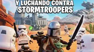 Explorando el MAPA de STAR WARS y luchando contra STORMTROOPERS ⚔️ | LEGO Fortnite
