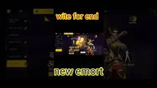 Free Fire new emote 2022