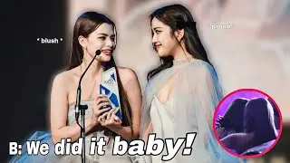 When Becky do the first move and Freen being proud gf to Becky during Kazz Awards 🤭