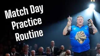 Practice routine on a match day.
