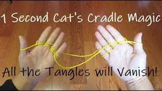 String Vanished! : Ayatori/ Cat's Cradle Magic Trick