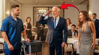 Blind Date lacht ihn aus – bis ihr Vater den alleinerziehenden Vater sieht … und salutiert.