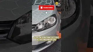 Magic Fix for Yellow Headlights! (Watch the Transformation)✨ #shorts #carhacks #DIY #vairl #cleancar