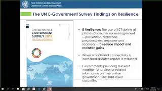 Webinar on Government Innovation and Disaster Risk Reduction (27 March 2019)