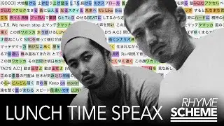 止マッテタマッカ!!! (Dev Large Remix) / LUNCH TIME SPEAX（1998） | Japanese Hiphop Rhyme Scheme 040