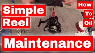 How to Oil a Spinning Reel Simple Reel Maintenance, Reel Cleaning and Reel Repair