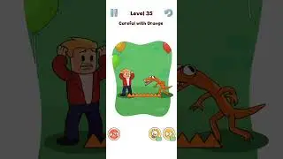 Alphabet DOP Level 35 | Alphabet DOP Careful with Orange