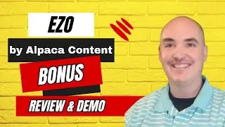 EZO by Alpaca Content Review Bonus Demo OTO Funnel Walkthrough