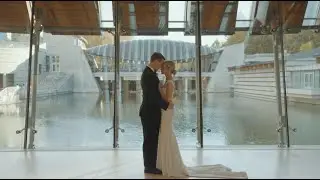 An emotional first look with Dyann and Brian // Crystal Bridges // Bentonville, Arkansas