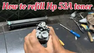 Refill HP 53A Toner Cartridge at Home | Easy Method | 2025 Toners Low Price