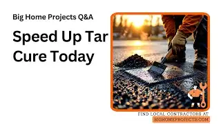 Cold Tar Solvent Evaporation Speed Tips