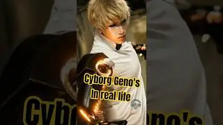 Genos: The Real-Life Cyborg Hero! #short #anime #onepunchman #genos #reallifeanime
