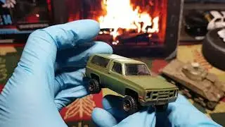 1/64 Custom Made Diecast Cars, US Army Sherman Tank, M1009 Trucks Lifted, & Humvee Unboxing