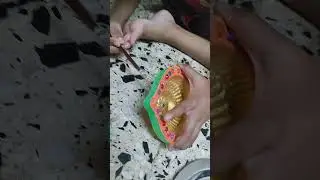 child make Diwali diya part 2#diwalispecial #diwaliludoevent #diwaliart #2023shorts #adhip