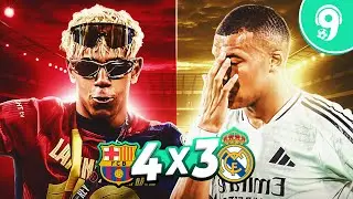 ♫ BAR&Ccedil;A BRILHA EM CAMPO CONTRA O REAL MADRID ✨ | Par&oacute;dia MC JACAR&Eacute; - SENTA E CALA A BOCA
