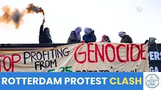 Rotterdam Protest Clash: Dutch Police Detain Anti-Arms Fair Activists