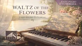 Tchaikovsky - Waltz of the Flowers (Beginner Piano Arrangement with Score)
