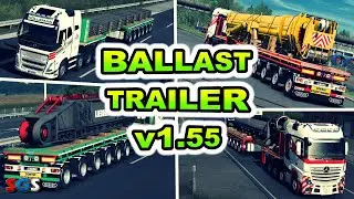 |ETS2 1.55| Ballast Trailer v1.55 by Sigouss
