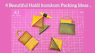 4 Beautiful Haldi Kumkum Packing Ideas | Haldi Kumkum ..