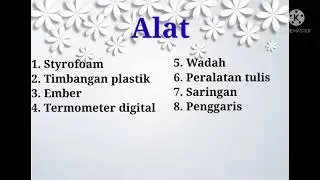 Praktek 2. Menghitung kebutuhan es dan pengesan ikan