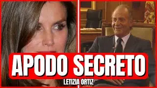 Se DESVELA el APODO SECRETO de Juan Carlos a Letizia Ortiz