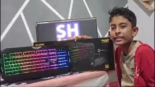 Armageddon Ak 6880  gamin keybord & mouse  unboxing  &  review