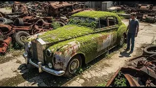 ASMR Car Restoration | Forgotten Rolls-Royce Brought Back to Life