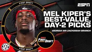 💰Mel Kiper's BEST DAY-2 VALUE PICKS of 2026 NFL Draft💰w/Field Yates! | First Draft🏈