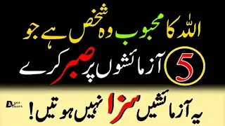 5 Tests Allah Sends Before Elevating Your Rank Urdu |#HazratAliRA#IslamicReminder#TestsFromAllah 